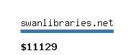 swanlibraries.net Website value calculator