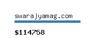 swarajyamag.com Website value calculator