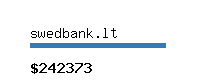 swedbank.lt Website value calculator