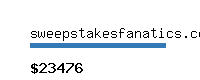 sweepstakesfanatics.com Website value calculator