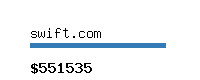 swift.com Website value calculator