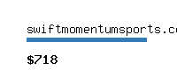 swiftmomentumsports.com Website value calculator