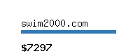 swim2000.com Website value calculator