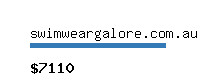 swimweargalore.com.au Website value calculator