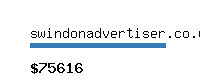 swindonadvertiser.co.uk Website value calculator