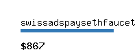 swissadspaysethfaucet.com Website value calculator