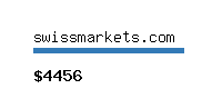 swissmarkets.com Website value calculator