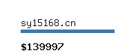 sy15168.cn Website value calculator