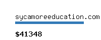 sycamoreeducation.com Website value calculator