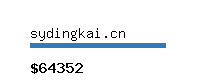 sydingkai.cn Website value calculator