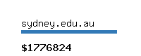 sydney.edu.au Website value calculator