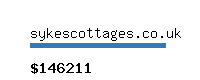 sykescottages.co.uk Website value calculator