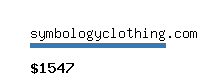 symbologyclothing.com Website value calculator