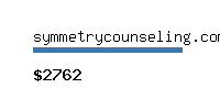 symmetrycounseling.com Website value calculator