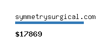 symmetrysurgical.com Website value calculator