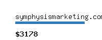 symphysismarketing.com Website value calculator