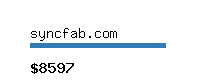 syncfab.com Website value calculator