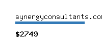 synergyconsultants.com Website value calculator