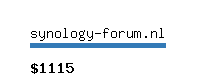 synology-forum.nl Website value calculator