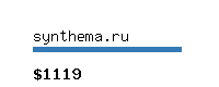 synthema.ru Website value calculator