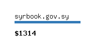 syrbook.gov.sy Website value calculator