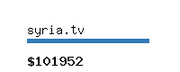 syria.tv Website value calculator