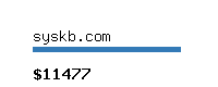 syskb.com Website value calculator