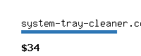 system-tray-cleaner.com Website value calculator