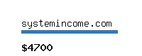 systemincome.com Website value calculator