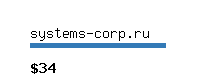 systems-corp.ru Website value calculator