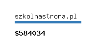 szkolnastrona.pl Website value calculator