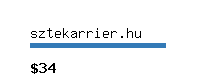 sztekarrier.hu Website value calculator