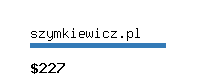 szymkiewicz.pl Website value calculator