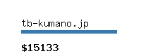 tb-kumano.jp Website value calculator