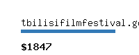 tbilisifilmfestival.ge Website value calculator