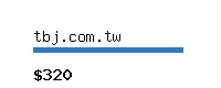 tbj.com.tw Website value calculator