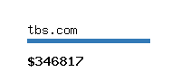 tbs.com Website value calculator