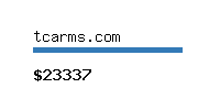 tcarms.com Website value calculator