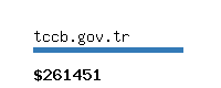 tccb.gov.tr Website value calculator