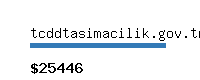 tcddtasimacilik.gov.tr Website value calculator