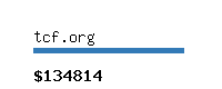 tcf.org Website value calculator