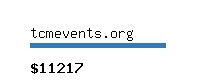 tcmevents.org Website value calculator