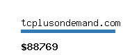 tcplusondemand.com Website value calculator