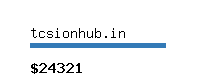 tcsionhub.in Website value calculator