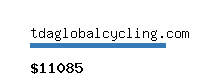 tdaglobalcycling.com Website value calculator