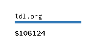 tdl.org Website value calculator