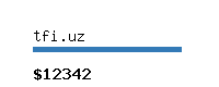 tfi.uz Website value calculator