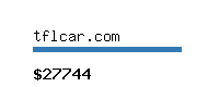 tflcar.com Website value calculator