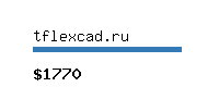 tflexcad.ru Website value calculator