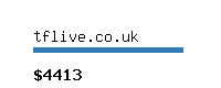 tflive.co.uk Website value calculator